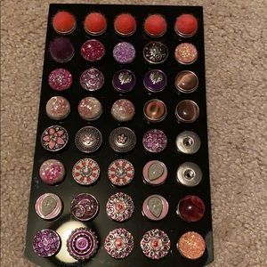 Pink and Purple snaps for bracelets-BRAND NEW!